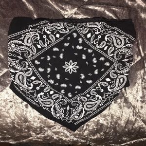 Bandana crop top